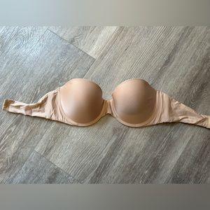 Victorias Secret Nude multiway padded strapless Bra 34C